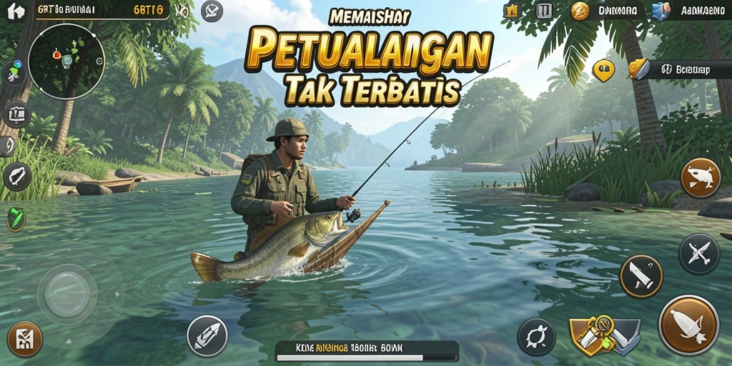 Tangkapan ikan yang spektakuler di 6RT.