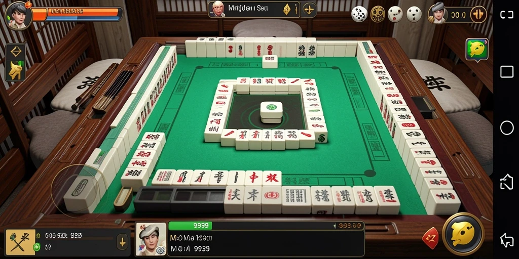 Tampilan gameplay Mahjong yang menantang dan menyenangkan di 9939.