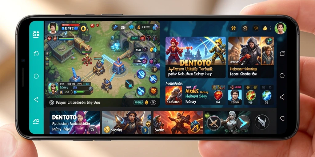 Tampilan screenshot utama DENTOTO menampilkan fitur pengingat yang menarik.