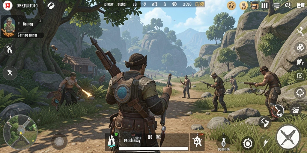 Tampilan menakjubkan dari gameplay <strong>DIREKTURTOTO</strong> dalam dunia Open World.