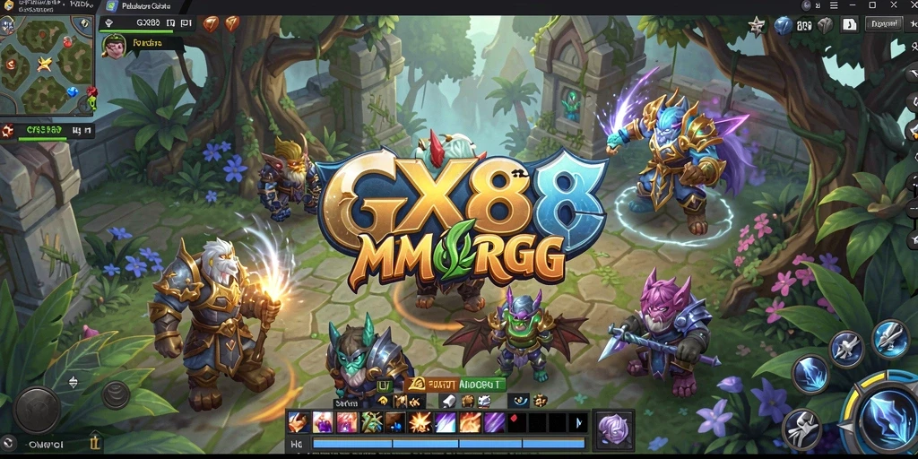 Tampilan gameplay seru dan menantang di dunia GX88.