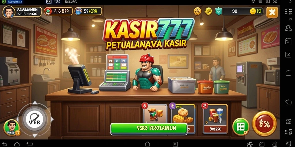 Tangkapan layar gameplay KASIR777 yang seru dan interaktif.