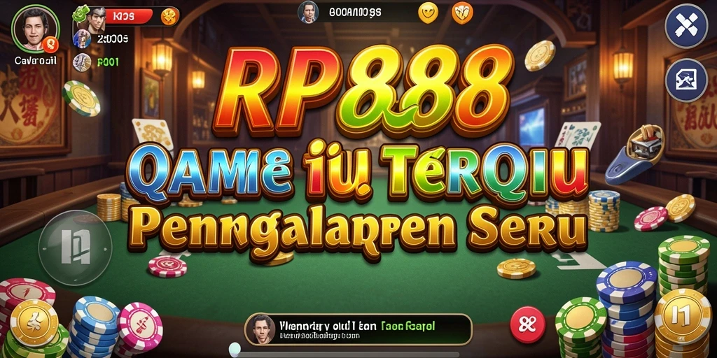 Screenshot dari gameplay QiuQiu yang mendebarkan di RP888.