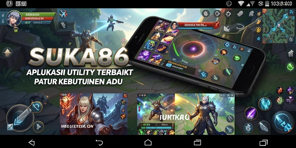 Tampilan utama aplikasi SUKA86 yang mempermudah pengelolaan utility.